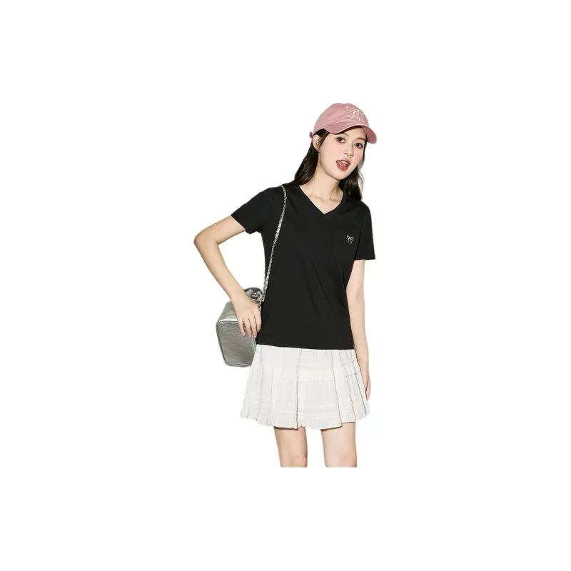 Tonlion 2024 Regular T Shirt Women's-3