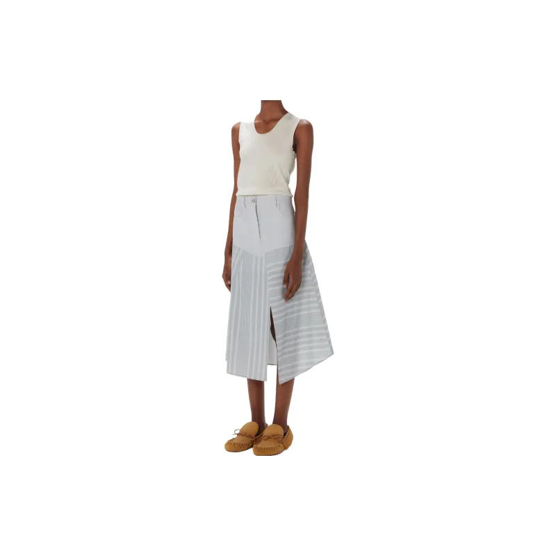 JW Anderson Hanky hem Asymmetric Skirt-3
