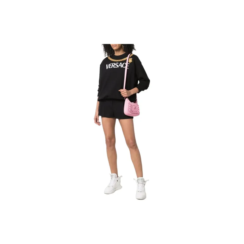 VERSACE Sweatshirts Women's Black-1