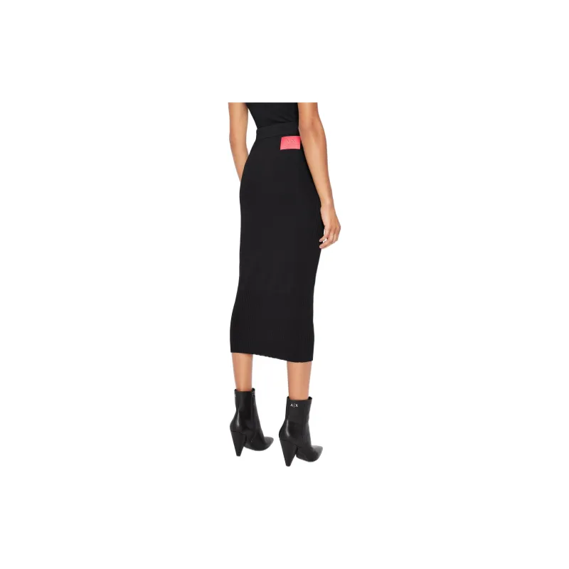 ARMANI EXCHANGE Casual Long Skirts Women's Black-2