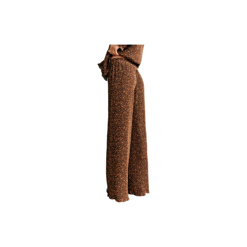 Sézane Casual Pants Women's Leo Print-1