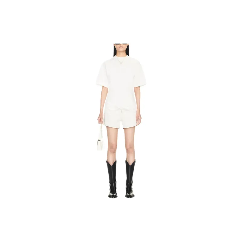OFF WHITE Arrows motif Twisted Cotton Shirt-1
