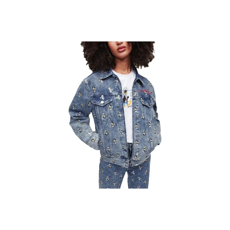 Disney X KARL LAGERFELD / Karl Lagerfeld Jeans Denim Jackets Women's Blue-1