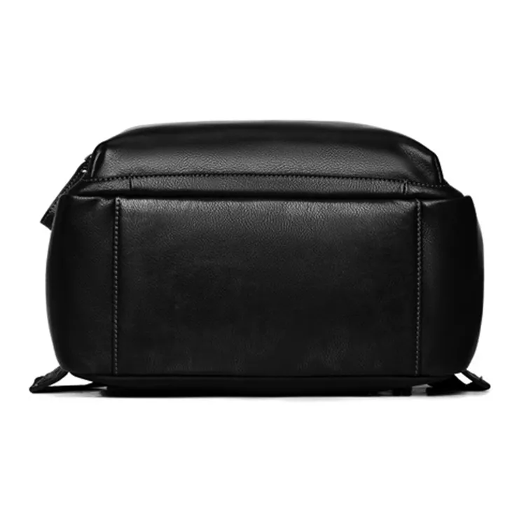 SEPTWOLVES Top Grain Cow Leather Backpack Regular Men's Black-4