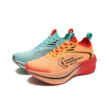 100m-F.P Extreme Shadow Running Shoes Unisex Low-Top Lake Blue/Pink