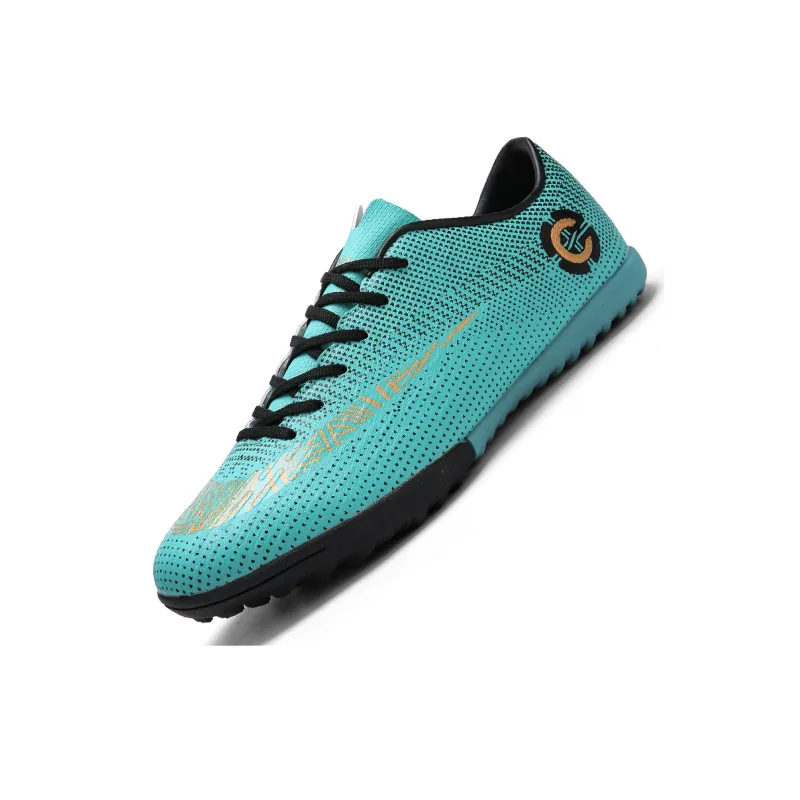 Prince McQueen FG Rubber Long Studs Artificial Ground Anti-Slip And Wear-Resistant Coverage Soccer Shoes Unisex Black-32
