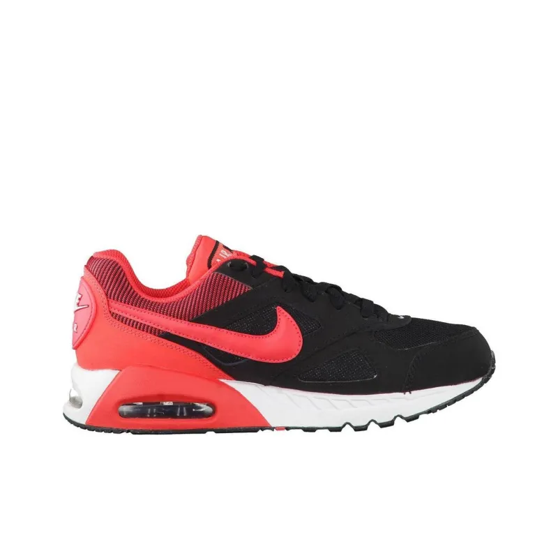 Nike Air Max Ivo Anti-Slip Wear-Resistant Low-Top Casual Running Shoes Women's Black Red-1