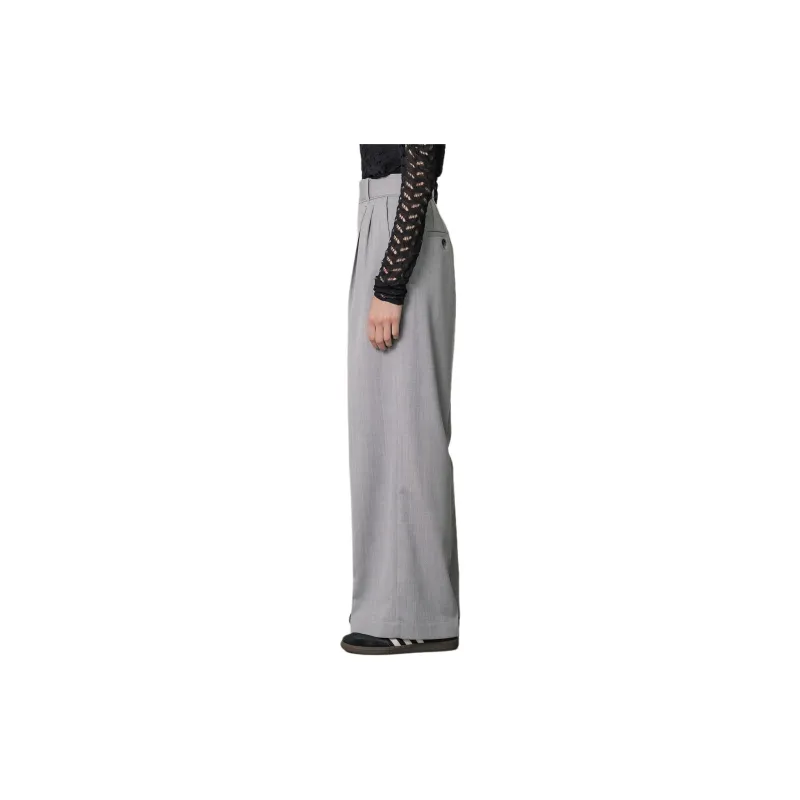PUBLIC TOKYO FW24 Casual Pants Women's Light Gray-2