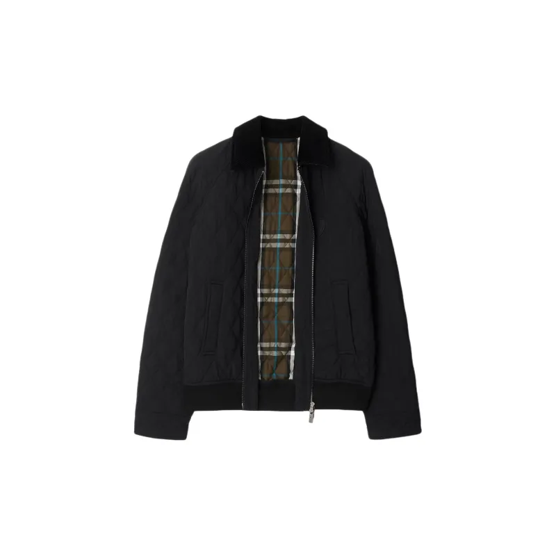 Burberry Quilted Zipped Jacket-1