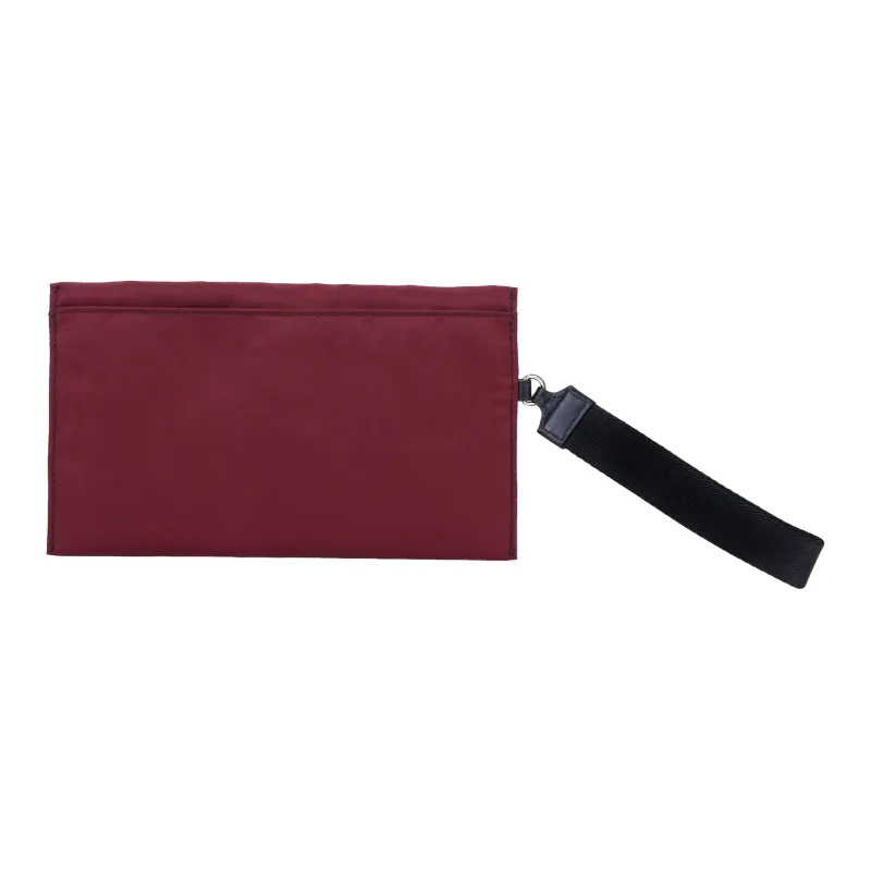 Burberry Nylon Clutch Women's Burgundy-3