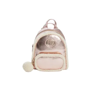 GUESS Artificial Leather Backpack Women's Rose Gold