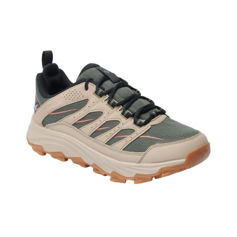 Columbia Anti Slip Wear Resistant Low Top Trekking Shoes Men's Dark Khaki-1