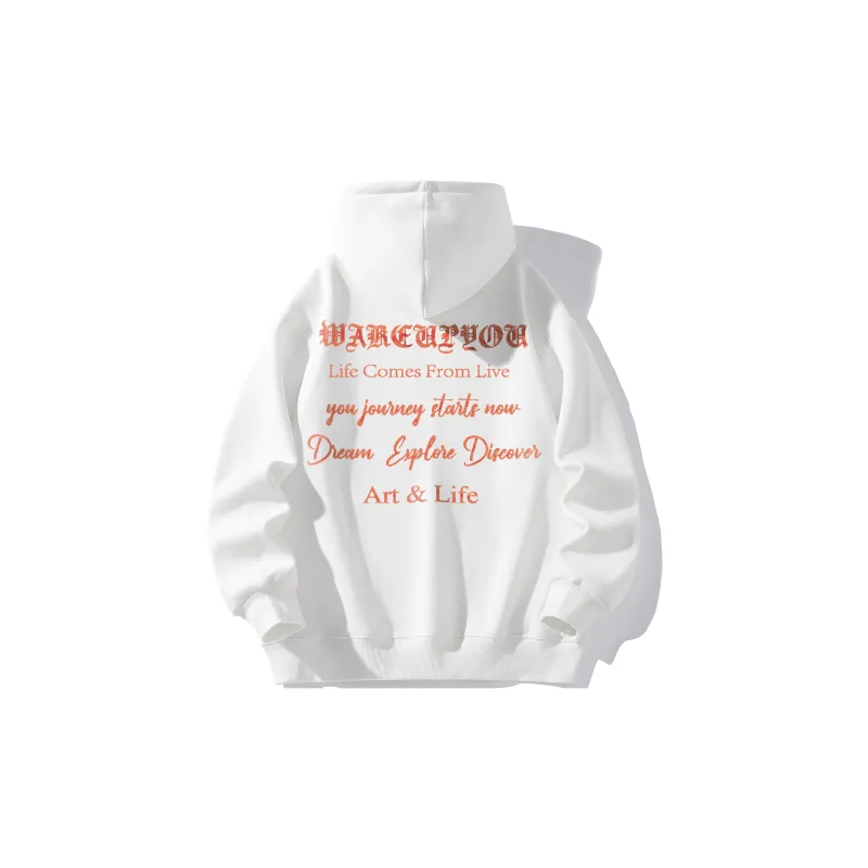 WKPY Fleece Lined Hoodie Unisex Couple's-9