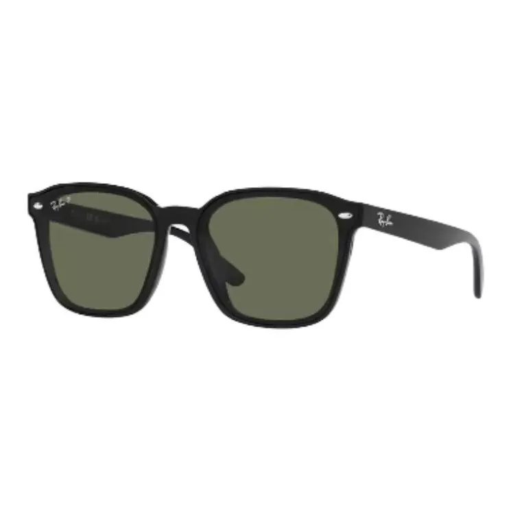 RayBan Square Sunglasses Unisex Black-0