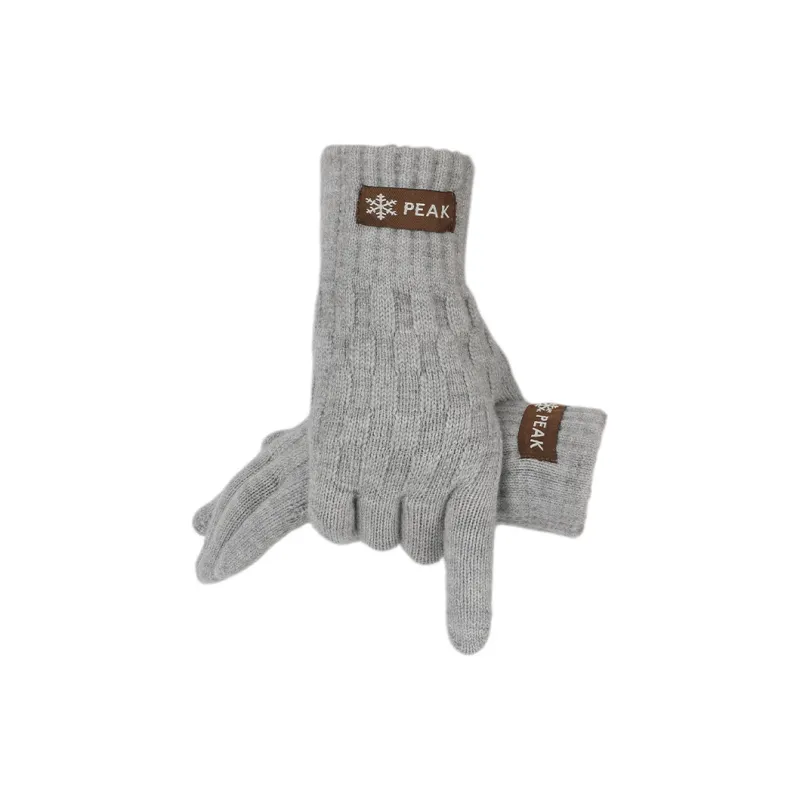 PEAK Acrylic Polyamide Polyester Knit Gloves Unisex-6