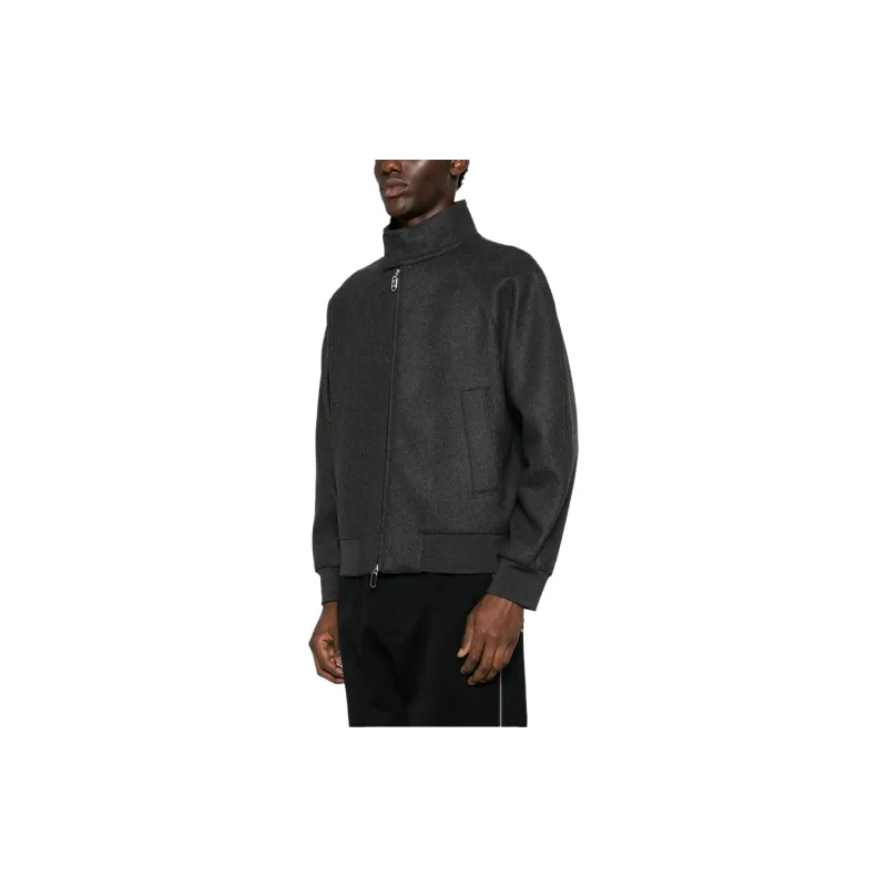 FENDI Felted Bomber Jacket-3