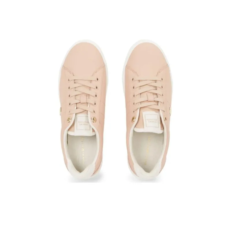 Tommy Hilfiger Low Top Skateboard Shoes Women's Light Pink-2