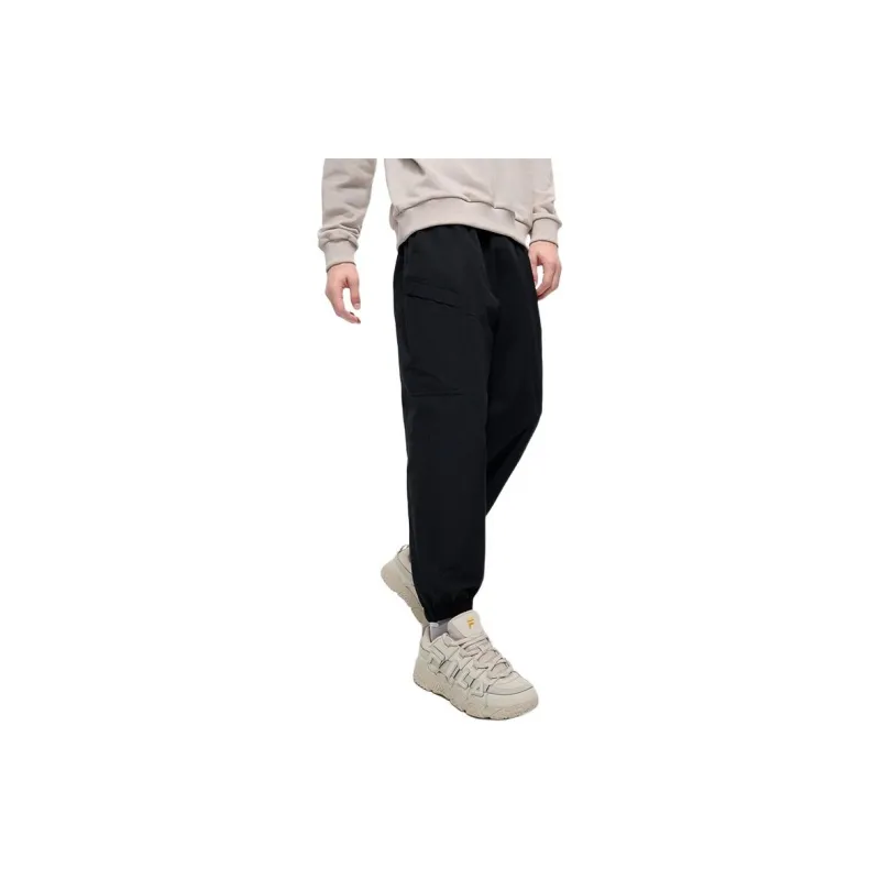 FILA FUSION FUSIONEERFUSION LIFE Casual Pants Men's Jet Black-4