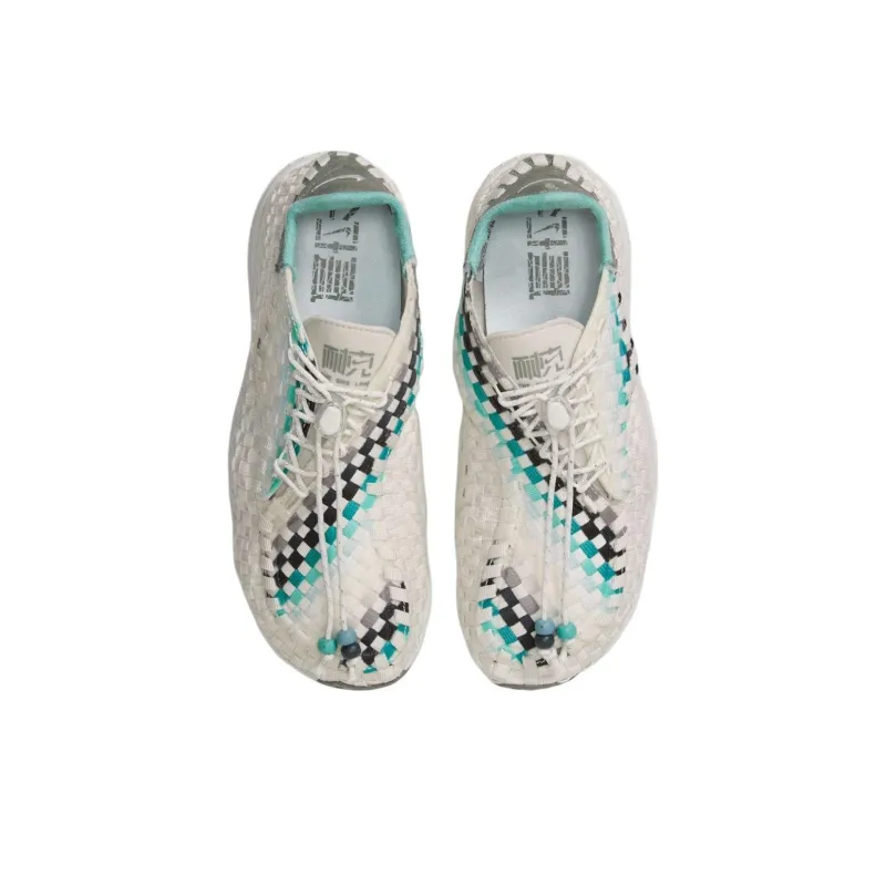 Nike Air Footscape Anti Slip Wear Resistant Low Top Casual Shoes Unisex White Green-3