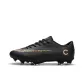 Black Long Stud Low-Top