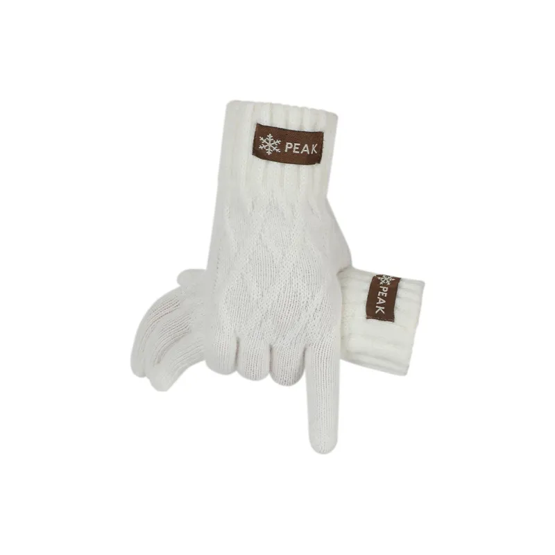 PEAK Acrylic Polyamide Polyester Knit Gloves Unisex-8