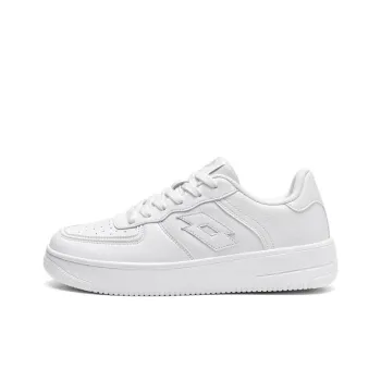 LOTTO Anti Slip Wear Resistant Low Top Skateboard Shoes Women's White