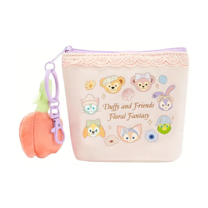 Disney Fabric Coin Purse Regular Unisex Pink-0