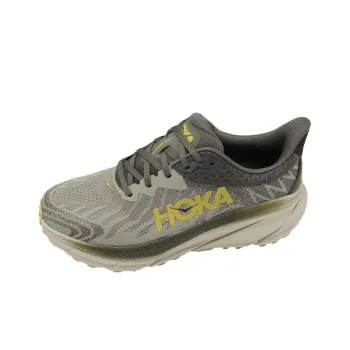 HOKA ONE ONE CHALLENGER 7 Anti Slip Wear Resistant Low Top Casual Running Shoes Men's Olive Green