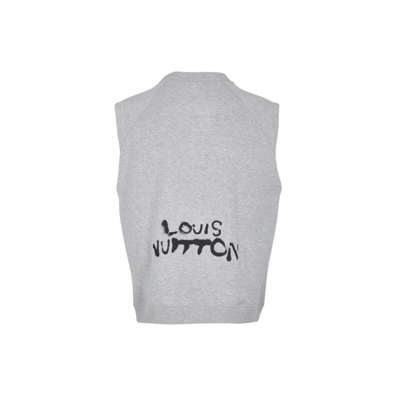 LOUIS VUITTON T Shirt Men's Gray-1