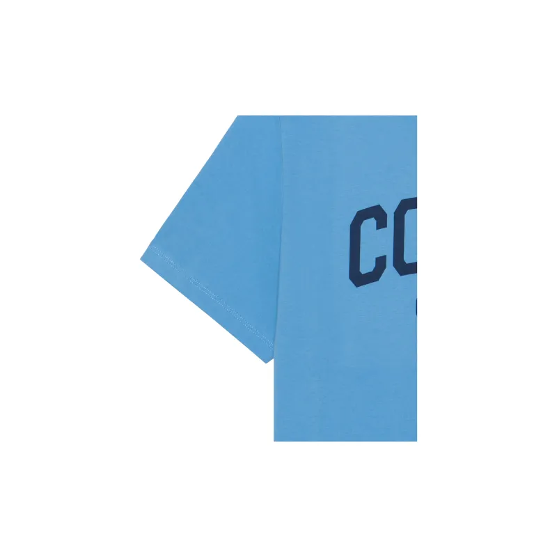COACH Varsity T Shirt In Organic Cotton T Shirt Men's Blue-3