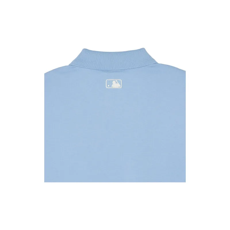 MLB Los Angeles Dodgers Varsity Sweatshirt Unisex Sky Blue-4