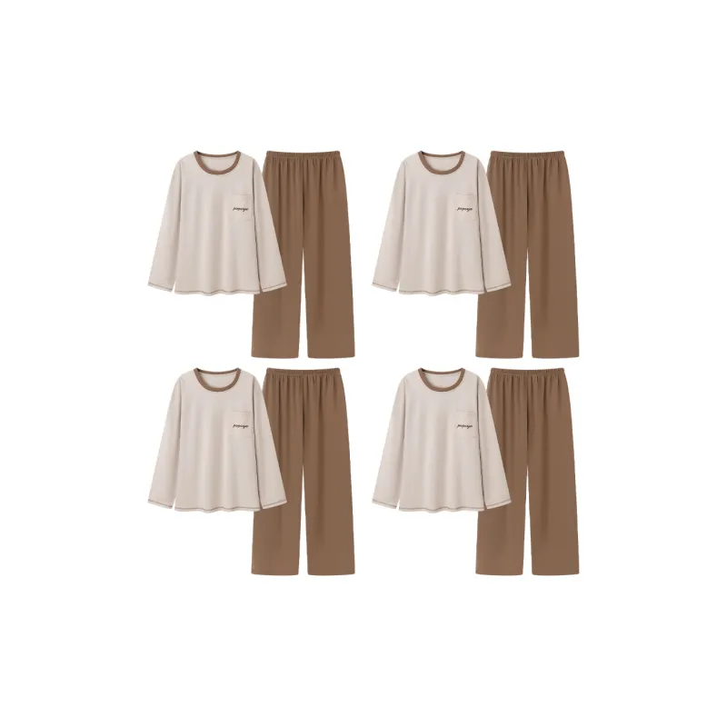 MADALLO Pajama Set Men's 4 Sets Image Color-0