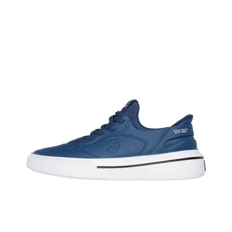 Skechers Snoop One Anti-Slip Wear-Resistant Low-Top Casual Shoes Men's Blue-0