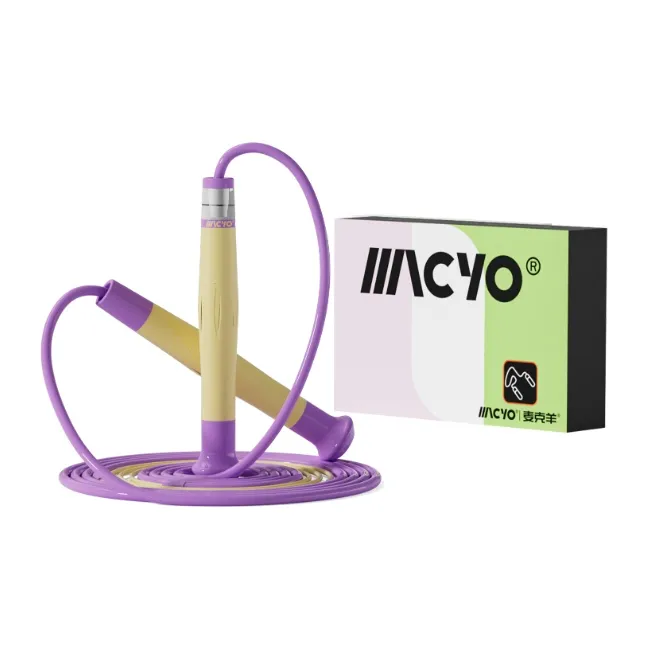 MACYO Fitness Training Non Countable Jump Ropes Students PVC Rubberized Cord PP+Silicone Controller-5