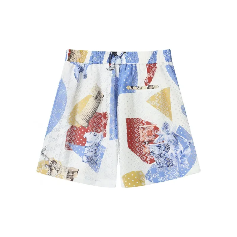 FILA Casual Shorts Women's All Over Print-1