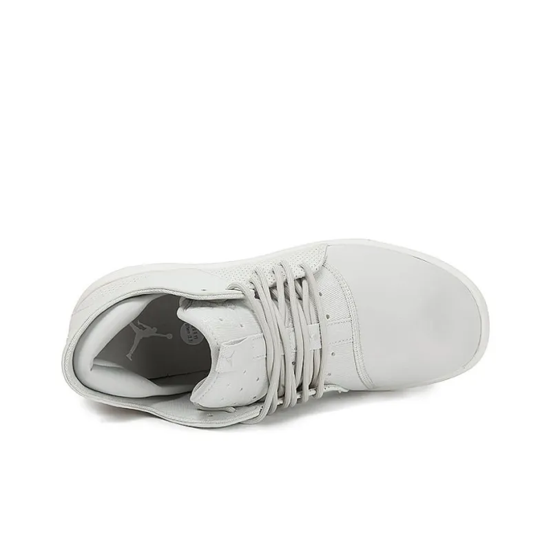 Jordan First Class Anti-Slip Wear-Resistant Mid-Top Basketball Shoes Men's Gray-3