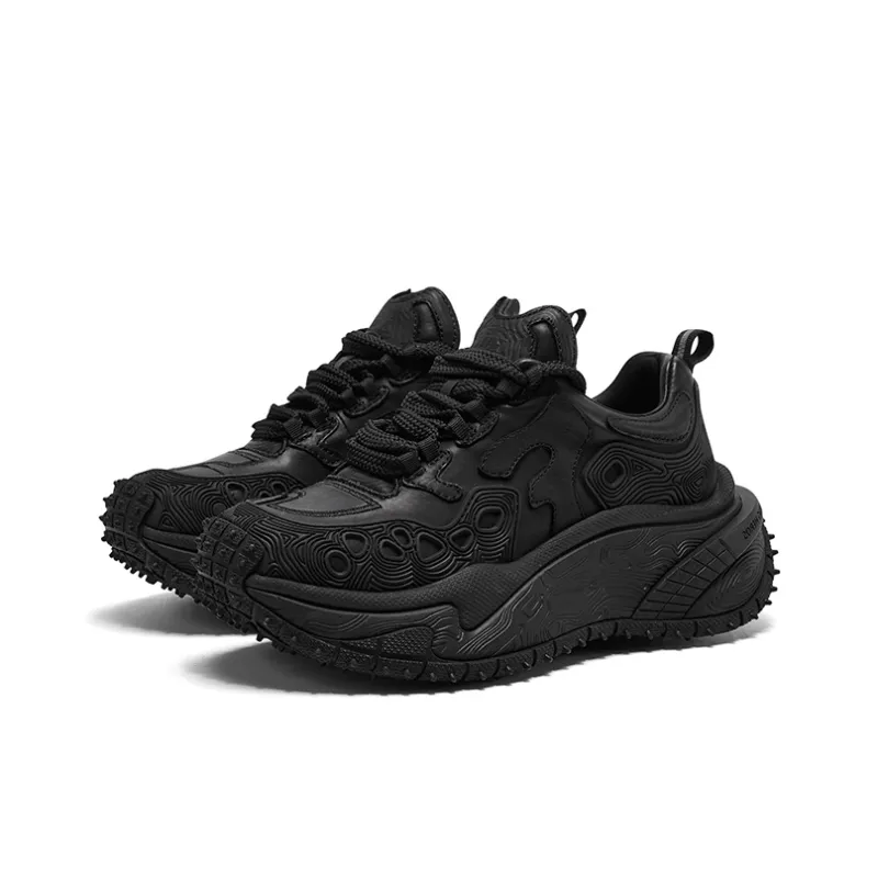 CHERYKALLY Cushioning Wear Resistant Low Top Chunky Sneakers Women's-2