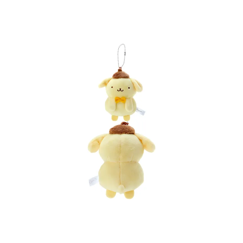 Sanrio Pompompurin, Set Of 2 Dolls Plush Pendant 10cm Height-2