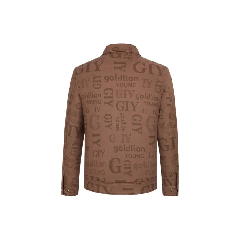 GY Goldlion Jackets Coats Men's Camel-1