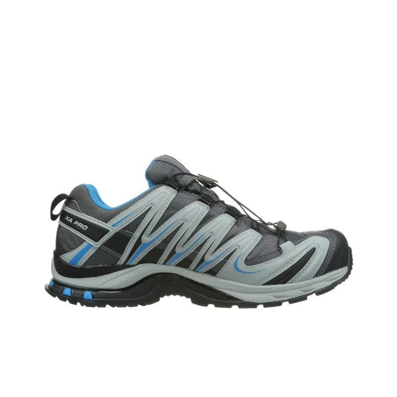 SALOMON XA PRO 3D Anti-Slip Wear-Resistant Mid-Top Trekking Shoes Men's Gray-1