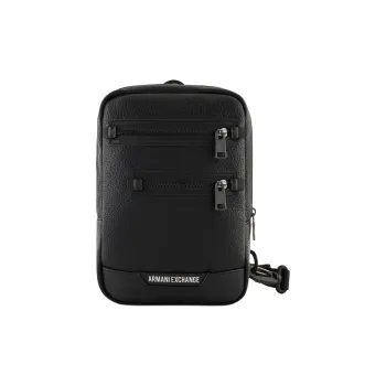 ARMANI EXCHANGEAE Polyester Shoulder Bag, Crossbody Bag Men's Black