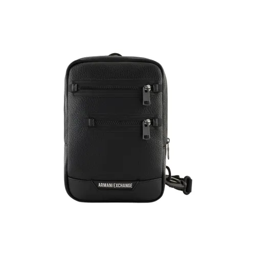 ARMANI EXCHANGEAE Polyester Shoulder Bag, Crossbody Bag Men's Black