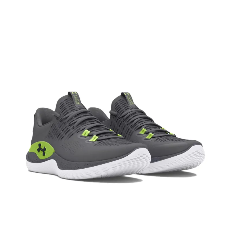 Under Armour Dynamic Anti Slip Wear Resistant Low Top Training Shoes Men's Green Gray-2