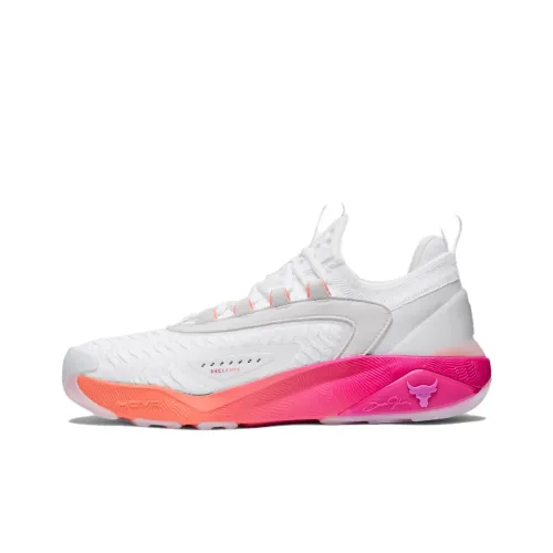 His Armour Project Slip Resistant And Breathable Low Top Training Shoes Men's White Red