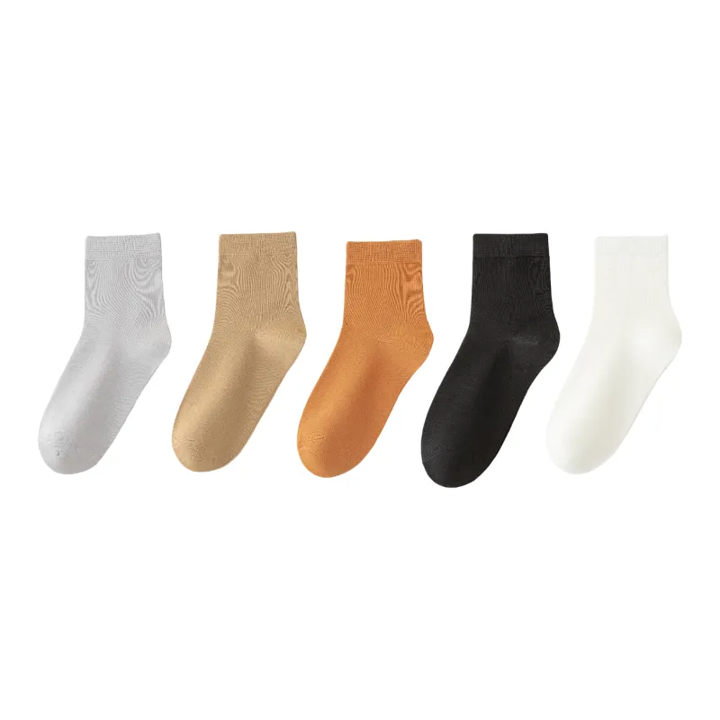 Yalu Mid Calf Socks Men's 5 Pack-6