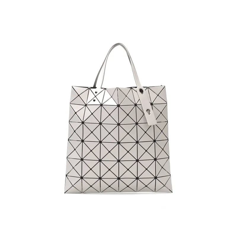 ISSEY MIYAKE Polyvinyl Chloride Resin Handbag Unisex Light Gray-0