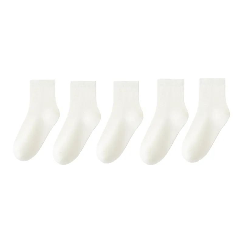 Yalu Mid Calf Socks Men's 5 Pack-4