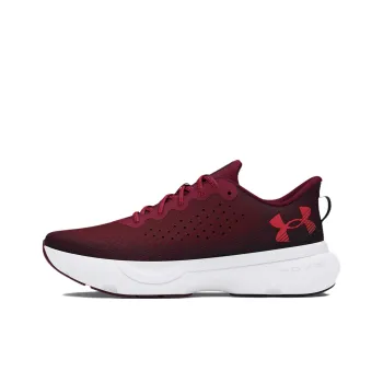 Under Armour Anti Slip Wear Resistant Low Top Running Shoes Men's Red Black