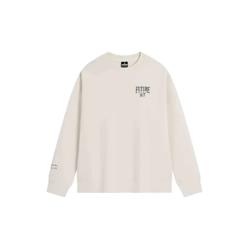 XTEP Sweatshirts Women's Cotton White