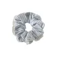 White Stripes-Lace Trim Hair Tie